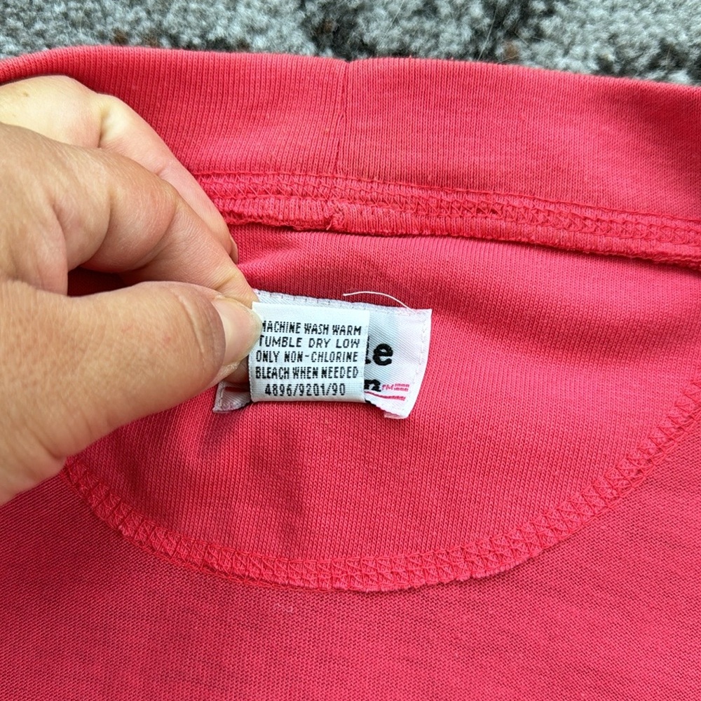 Vintage Simple Addition Button Down Cardigan Pink… - image 4